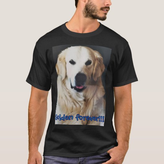 T-shirt Camiseta "Golden forever" (Devant)