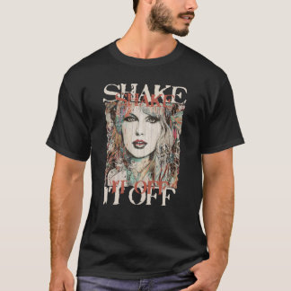 T-shirt Camiseta Graffiti Shake it off