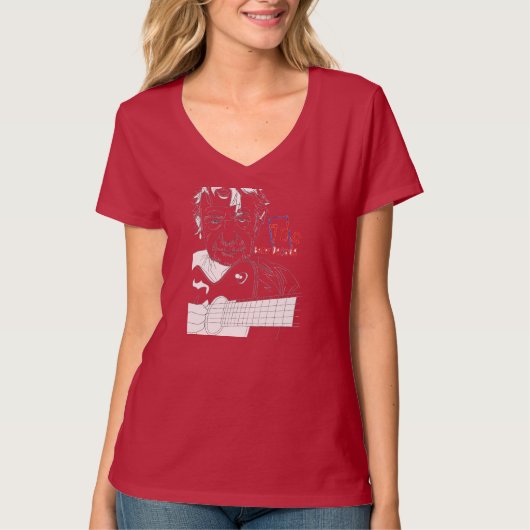 T-shirt Camiseta Hard Rock 70 Thin (Devant)