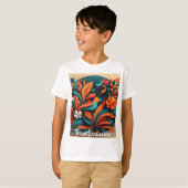 T-shirt Camiseta Infantil Arte Simbólico Transformación (Devant entier)