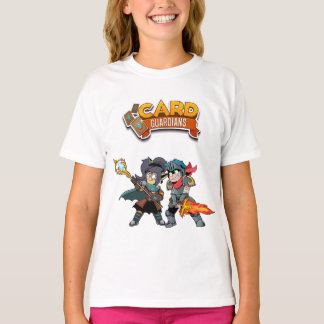 T-shirt Camiseta Infantil Card Guardians | Oriana & Louis