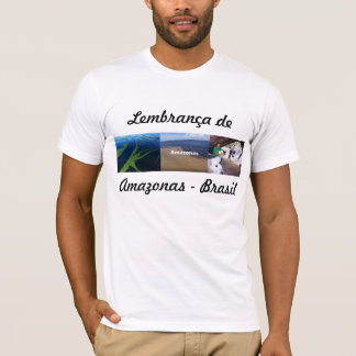 T-shirt Camiseta lembrança de Amazonas