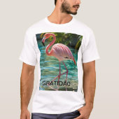 T-shirt Camiseta Masculina Básica Flamingo (Devant)