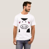 T-shirt Camiseta Masculina Cow Evolution (Devant entier)