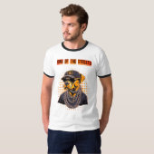 T-shirt Camiseta masculina Dog King (Devant entier)