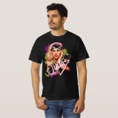 T-shirt Camiseta Masculina Judas Lady Gaga (Devant entier)