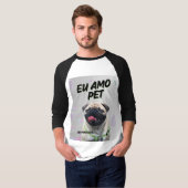 T-SHIRT CAMISETA MASCULINA PET (Devant entier)