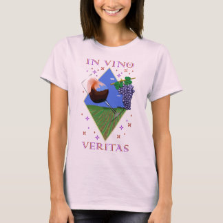 T-shirt Camiseta mujer In vino veritas