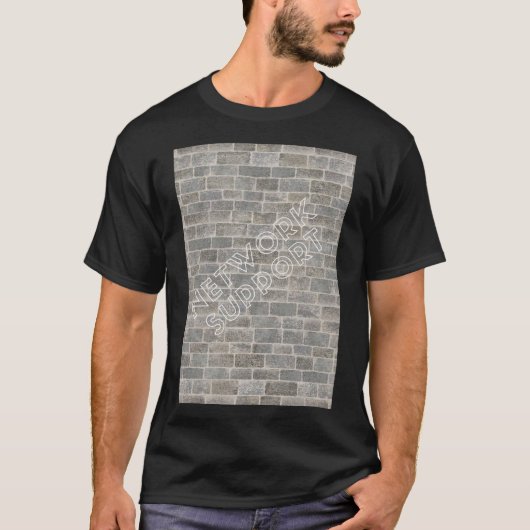 T-shirt Camiseta Network support (Devant)