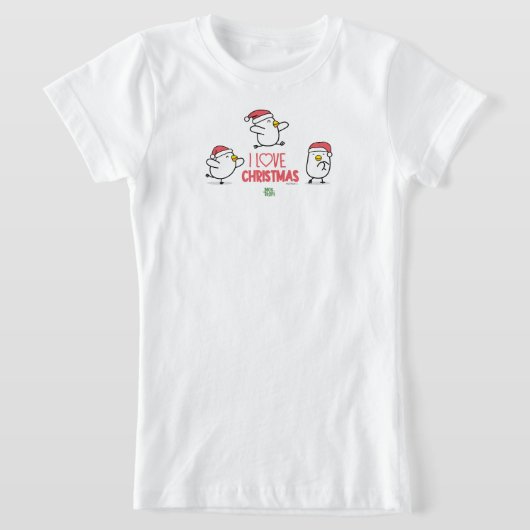 T-Shirt Camiseta Niñas│I Love Christmas (Poser)
