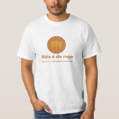 T-shirt Camiseta nóis é da roça (Devant)