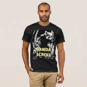 T-SHIRT CAMISETA PANDA SCROLL (Devant entier)