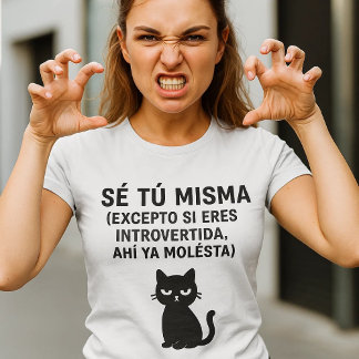 T-shirt Camiseta para mujeres raras pero reales