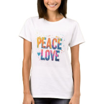 Camiseta Peace and Love