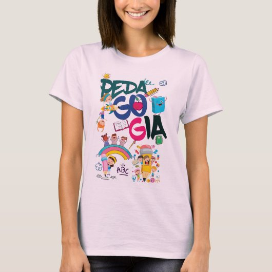 T-shirt Camiseta Pedagogia (Devant)