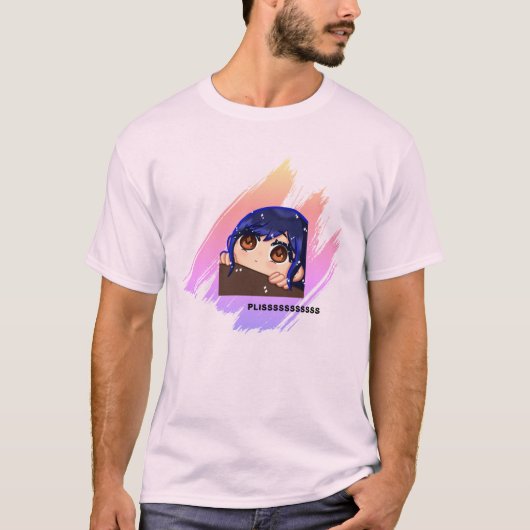 T-shirt Camiseta pleaaase (Devant)