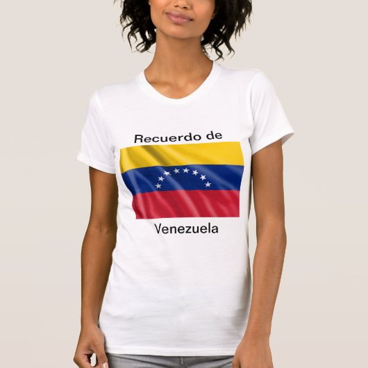 T-shirt Camiseta recuerdo de Venezuela (Devant)