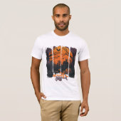 T-shirt Camiseta Retro de Halloween Spooky Season (Devant entier)