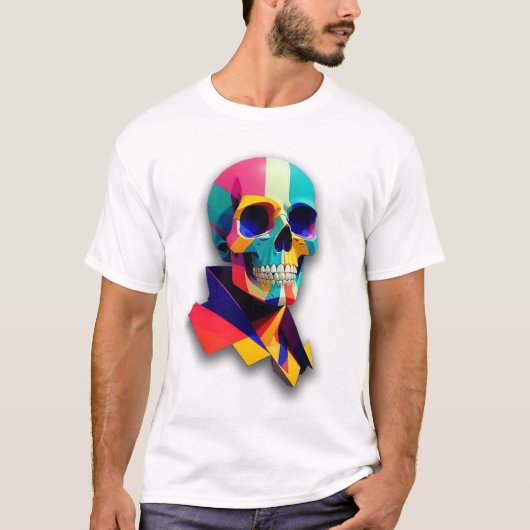 T-shirt Camiseta SKULL 6 "Espíritu de las Calaveras" (Devant)