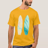 T-shirt Camiseta Tablas a todo color (Devant)