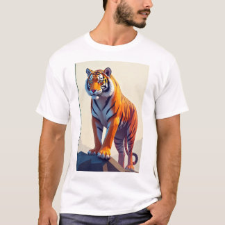 T-shirt camiseta tigre