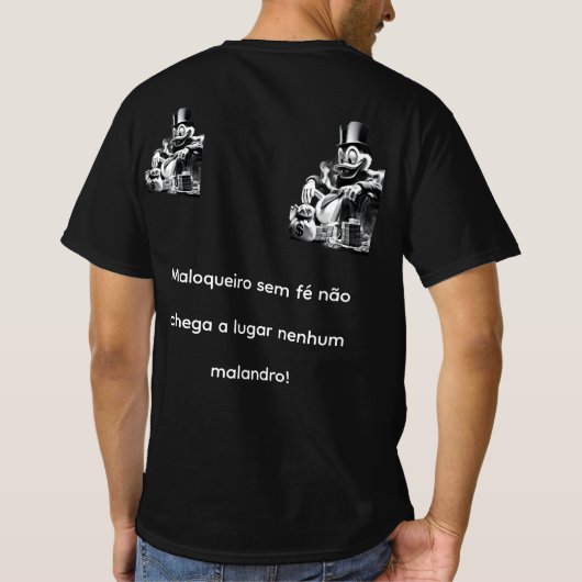 T-shirt camiseta tio patinhas (Dos)