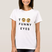 T-shirt Camiseta Two funny eyes (Devant)