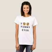 T-shirt Camiseta Two funny eyes (Devant entier)