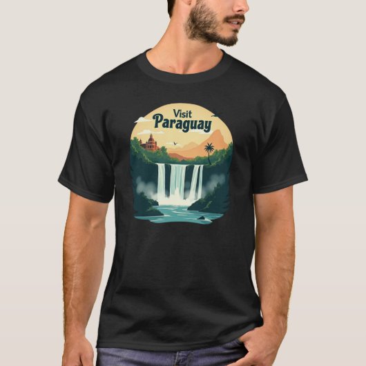 T-shirt Camiseta "Visita Paraguay" (Devant)
