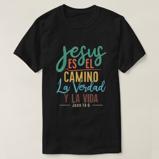 T-shirt Camisetas Cristianas en espanol Con Frases Bibliqu (Design devant)