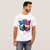 T-shirt camisetas perros (Devant entier)