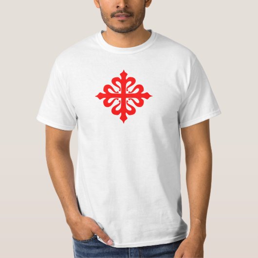 T-shirt Camisia Crucis de Calatrava (Devant)