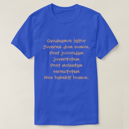 T-shirt Camisia d'igitur de Gaudeamus (Design devant)