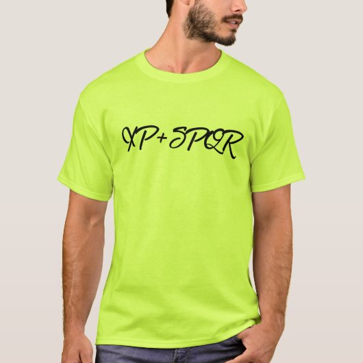 T-shirt Camisie XP+SPQR (Devant)