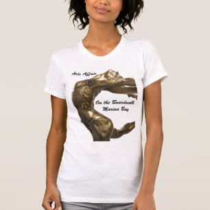 T-shirt Camisole de dames adaptée par affaire d'arts