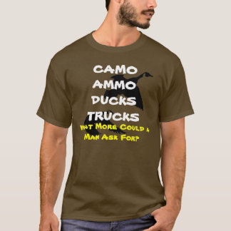 T-SHIRT CAMO-AMMO-DUCKS-TRUCKS