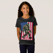 T-Shirt Camo Bigfoot Sasquatch (Devant entier)