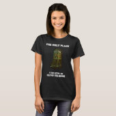 T-shirt Camo Hunting Treestand Trophy for Husbands and Fat (Devant entier)