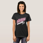 T-shirt Camo Mudding Girl Mud Truck (Devant entier)