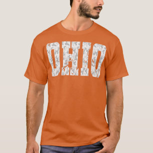 T-shirt Camo Ohio en détresse