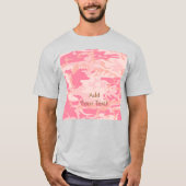 T-shirt Camo rose Manly (Devant)