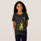 T-Shirt Camo US Flag (Devant entier)