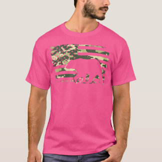 T-shirt Camo USA Drapeau Patriotique Américaine Chasse à l