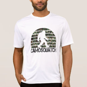 T-shirt Camosquatch Funny Bigfoot