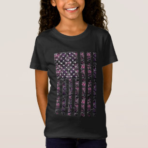 T-Shirt Camouflage Camo Chasse aux Cerfs Roses Etats-Unis