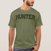 T-shirt Camouflage de chasseur  (Devant)