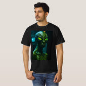 T-shirt Camouflage extra-terrestre : Halloween en Human Di (Devant entier)