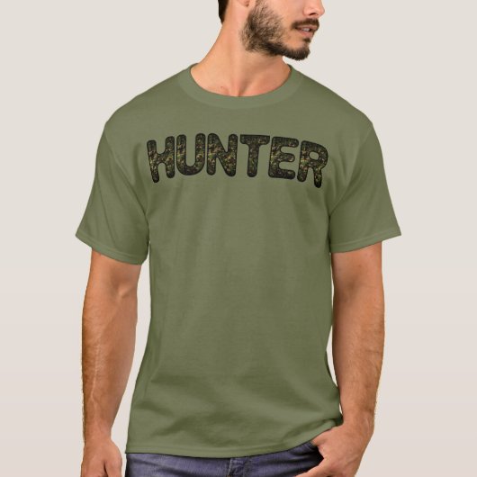 T-shirt Camouflage Hunter (Devant)