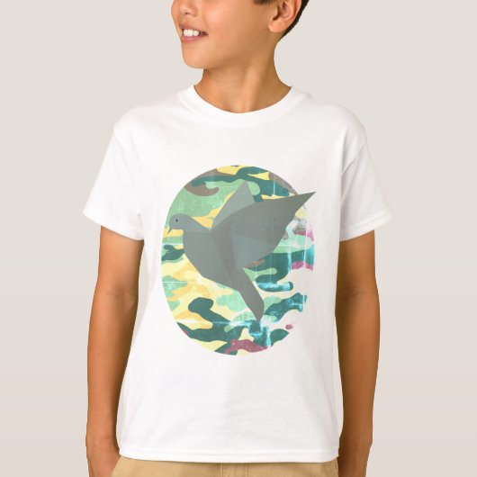 T-Shirt Camouflage Paix (Devant)