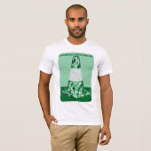 T-shirt Camouflage rd cône drôle de cône de circulation (Devant entier)